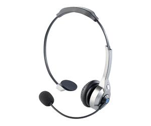 Callstel Micro-casque avec bluetooth mono NFC et micro à col de cygne