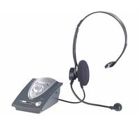 Pearl Micro Phonemaster - Micro-casque - circum-aural - filaire - avec commutateur PC / téléphone G