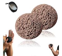 Callus Ball for Hand Conditioning-Pro Grip Skin Care Tool for Rock Climbing, Weightlifting&Gymnastics-Prevent Rips&Tears-High-Traction Surface for Toughening Skin-Hand Buffer for Home, Gym (Red,3CM)