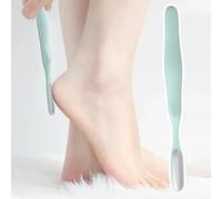Callus Remover Foot Scrubber - Nettoyage ergonomique des orteils à long maniement | Outil de pédicure réutilisable double face pour le nettoyage en profondeur et le traitement du talon des fissures