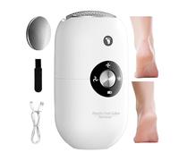 Callus Remover, Rechargeable Foot Callus Grinder, Waterproof Pedicure Scraper, 3.7V 750mAh Battery, Professional Dry Dead Skin Removal Device, Portable Compact Ideal for Travel