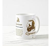 Callvin HOROSCUP - English version - Interactive Horoscope Mug | NFC Zodiac Cup | Daily Astrology Gift - Capricorn - Made in France