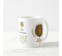 Callvin HOROSCUP - English version - Interactive Horoscope Mug | NFC Zodiac Cup | Daily Astrology Gift - Leo - Made in France