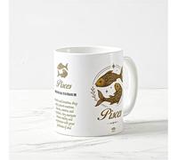Callvin HOROSCUP - English version - Interactive Horoscope Mug | NFC Zodiac Cup | Daily Astrology Gift - Pisces - Made in France