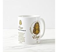 Callvin HOROSCUP - English version - Interactive Horoscope Mug | NFC Zodiac Cup | Daily Astrology Gift - Virgo - Made in France