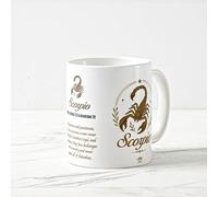 Callvin HOROSCUP - Interactive Horoscope Mug | NFC Zodiac Cup | Daily Astrology Gift - Scorpio - Made in France