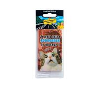 CALLVIN | Sentorettes Désodorisantes pour Voiture | Élimine les Odeurs et Rafraîchit L’intérieur | Diffuseurs d'Air Frais Parfumés (Unique, Je Vais Faire Ronronner le Moteur - Senteur Cola)