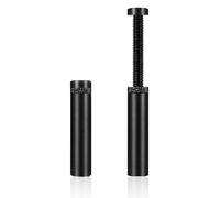 CALLYSONIC Support pour carte graphique avec aimants et coussinets antidérapants, support GPU en aluminium, 74 à 130 mm, support GPU haute performance (noir 1)