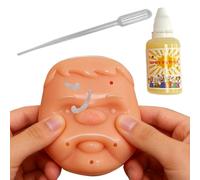 Calm Bubble Toy, Portable Fidget Pop Device, Reusable Spot Squeeze with Fluid Fill, Interactive Desk Relaxation System, Compact Stress Relief with Modern Design, Focus Aid for Office School