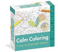 Calm Coloring Page-A-Day® Calendar 2025: A Year of Zendoodle® Patterns