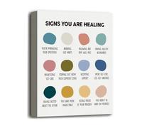 Calm Corner Decor - Set of Emotional Regulation Wall Art Prints, Mindfulness Posters for Therapy Office, School Counselor, Bedroom, Classroom (Unframed,12x18inch(30x45cm))