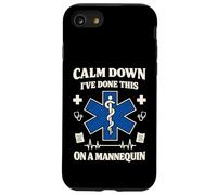Calm Down I've Done This on A Mannequin EMT Coque pour iPhone SE (2020) / 7/8