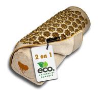 CALM ELEPHANT ORIGINAL Coussin Acupression 2-en-1 avec Fonction Chauffante, Soutien Genoux et Nuque, Sarrasin, Pointes Amovibles, Coussin Ergonomique pour Confort et Relaxation, Beige