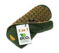 CALM ELEPHANT ORIGINAL Coussin Acupression 2-en-1 avec Fonction Chauffante, Soutien Genoux et Nuque, Sarrasin, Pointes Amovibles, Coussin Ergonomique pour Confort et Relaxation, Vert