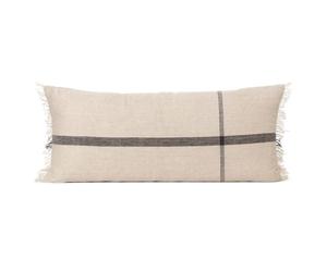 Calm Oreiller 88x38 Camel/Noir