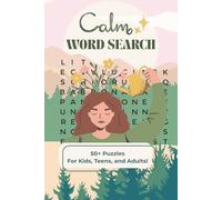 Calm Word Search Puzzle Book: Word Searches with Easy to Read Print About Calming, Tranquility, Peace and More… I 6x9 Inches, 110 Pages I gift for Vacations, Holidays, and Screen-Free Summer Ideas