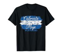 Calmate Maje Drapeau Honduras Vintage Catracho T-Shirt
