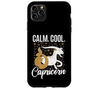 Calme Cool Capricorne Coque pour iPhone 11 Pro Max