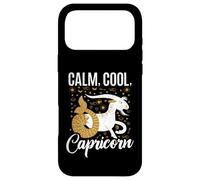 Calme Cool Capricorne Coque pour iPhone 17 Pro Max