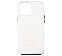 Calme et Joue de la Clarinette Humour Coque pour iPhone 12 Pro Max