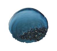 Calme Sea And Rocks Bonnet de douche pour homme et femme Réutilisable Imperméable Long épais Soin des cheveux courts Enfants Bain