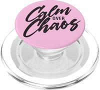 Calme sur Le Chaos, Message Manuscrit encourageant PopSockets PopGrip pour MagSafe
