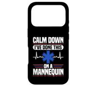 Calme-toi, J'Ai Fait ça sur Un Mannequin EMT Coque pour iPhone 17 Pro