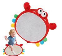 Calmez-vous avec des jouets pour bébés - Sac de soja en peluche sensorielle - Poupées à jouer d'animaux pour la coordination œil-main - Poufs texturés doux pour l'apprentissage précoce - Aide au