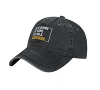 Calmez-Vous, j’AI Fait Cela sur Un Mannequin Casquette de Baseball Anime Rugby dans Le Chapeau Baseball pour Hommes Femmes