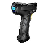 CalmGeek Compresseur d'air Portable 120W sans Fil, Pompe Électrique Rechargeable USB, Gonfleur de Pneu avec Affichage Numérique, Accessoires Auto