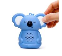 Calming Pal Koala Machine à bruit blanc portable, 5 fonctions guidées de pleine conscience rechargeable pour adultes/enfants endormis, 8 sons apaisants, mini machine sonore pour voyage/maison/école