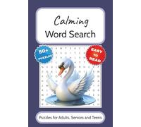 Calming Word Search Puzzle Book: Word Searches with Easy to Read Print about Calm Living, Inner Peace and Stress Relief | 6x9 inches, 110 pages | 50+ ... ... Gift for Vacation, Holidays and Free Time