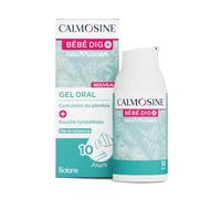 CALMOSINE - Bébé Dig+ - Gel Oral - Soulage et Apaise - Troubles digestifs - Souche Post-Biotique, Gomme d'Acacia - Fleur d'Oranger, Citron - Confort Digestif - Dès la Naissance