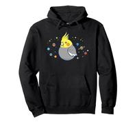 Calopsitte Chubby as a Planet Solar System Birb Sweat à Capuche