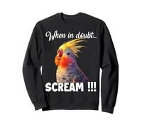 Calopsitte drôle T, mème drôle pour Les Amoureux des Oiseaux Sweatshirt