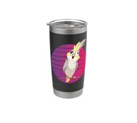 Calopsitte Perroquet Amant Fou Calopsitte Oiseau Oiseaux De Gobelet isotherme en acier inoxydable double paroi