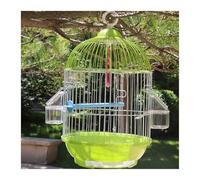 Calopsittes Cage à Oiseaux for perroquets, Petite Cage décorative Ronde de Haute qualité(Green)