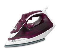 Calor Express Fer à repasser vapeur, 2400 W, Débit vapeur 35 g/min, Fonction pressing 160 g/min, Semelle céramique, Défroissage vertical FV2835C0, Grenat