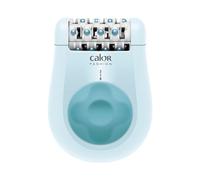 Calor Fashion Epilateur - 24 pinces de précision - compact - billes de massage - bleu EP1028C0