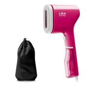 CALOR Pure POP D¿froisseur vapeur. D¿bit 20 g/min. R¿servoir 70 ml. Pret en 15 sec. Autonomie 4 min. D¿froisse et purifie DT2023C0