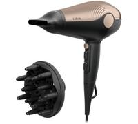 Calor Sèche-cheveux Ultra Silence CV6420C0 – Très silencieux, séchage rapide, léger – Noir et or
