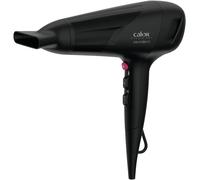 Calor Studio Dry Sèche-cheveux, Technologie Effiwatts pour une consommation d'énergie réduite, 6 réglages de vitesse/température, Concentrateur, Touche air frais, Grille arrière amovible CV5803C0