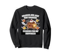 Calories Petits Soldats se battant pour Mon Bonheur Sweatshirt