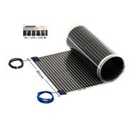 Calorique film сhauffant au sol 80cm 220W/m² longueur 1,5 m, Solution de chauffage efficace et d'économie d'énergie de la maison