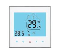 CALORIQUE Thermostat Wi-Fi programmable AC605, régulateur de température, télécommande pour chauffage au sol électrique, compatible Alexa, assistant Google, SmartHome, Tuya APP
