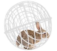 CalorMixs Cage circulaire enroulable pour poulailler, poulailler en plastique pour animaux domestiques, cage à volaille, utilisation dans la cour de la ferme, poulailler sécurisé pour lapins,