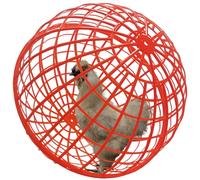 CalorMixs Cage circulaire enroulable pour poulailler, poulailler en plastique pour animaux domestiques, cage à volaille, utilisation dans la cour de la ferme, poulailler sécurisé pour lapins,
