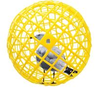 CalorMixs Cage circulaire enroulable pour poulailler, poulailler en plastique pour animaux domestiques, cage à volaille, utilisation dans la cour de la ferme, poulailler sécurisé pour lapins,