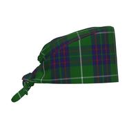 Calot Chirurgien Tartan du Vieux Clan Macintyre Écossais Toque De Cuisinier Doux Calot Chirurgical Réglable Toque De Chef pour Restaurants Travail Cuisine
