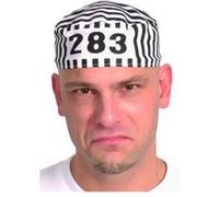 Calot De Bagnard Blanc/noir Avec Numero - Blanc - Taille Unique Blanc G